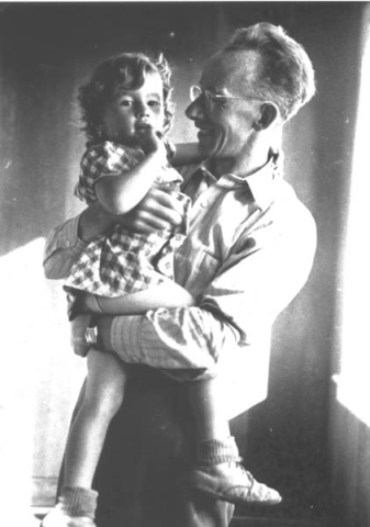 365: Vince Barry and his daughter Patricia, at Bell Island. [courtesy of Maurice Barry]  - Vince son of William Barry &amp;amp; Margaret Murphy, married Regina Reddy